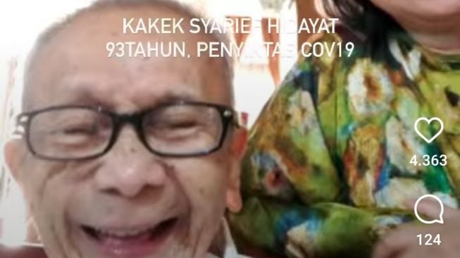 Bikin Haru! Kisah Perjuangan Kakek 93 Tahun Sembuh dari Covid-19