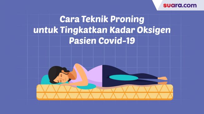 Videografis: Cara Lakukan Teknik Proning untuk Tingkatkan Kadar Oksigen Pasien Covid