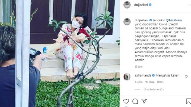 Unggahan Dul Jaelani [Instagram/@duljaelani]