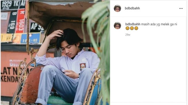 Potret Aksa Uyun Dananjaya Anak Soimah. [Instagram]