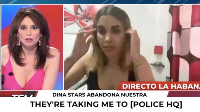 Geger Influencer Dina Stars Digerebek Polisi saat Siaran Langsung di TV