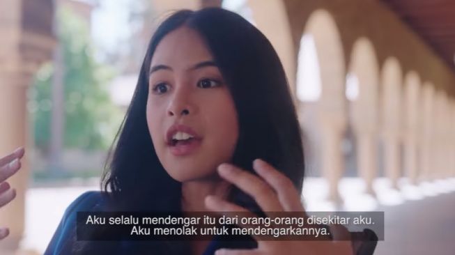 Maudy Ayunda berbicara tentang nyinyiran orang-orang (YouTube)