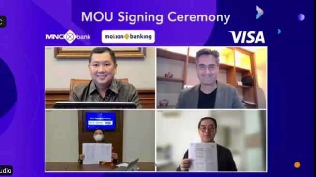 MotionBanking dan Visa Indonesia Terbitkan Kartu Kredit Virtual Pertama di Indonesia