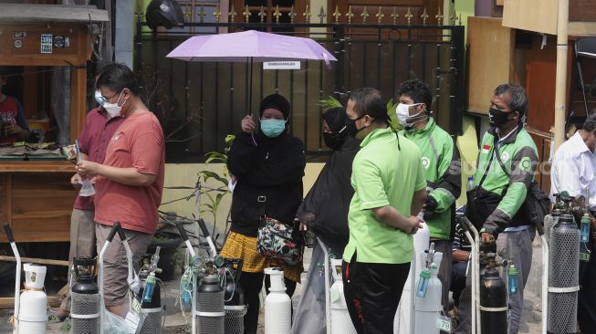 Warga Bogor Masih Kesulitan Dapatkan Oksigen