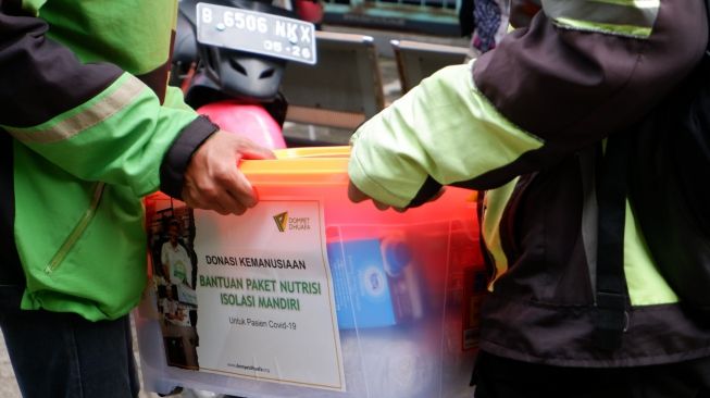 Dompet Dhuafa Siapkan Puluhan Paket Makanan Gizi Siap Antar ke Penyintas Covid-19