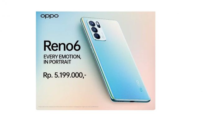Oppo Reno6 5G dan Reno6 Pro 5G Dipastikan Masuk Indonesia