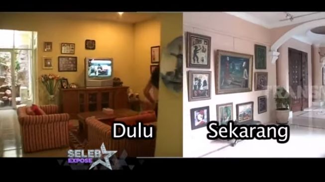 Rumah lama Nia Ramadhani. [Youtuber/Trans7 Lifestyle]