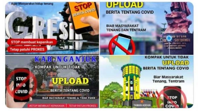 Kampanye Stop Baca Berita Covid-19 di Beberapa Daerah Ancam Keselamatan Publik