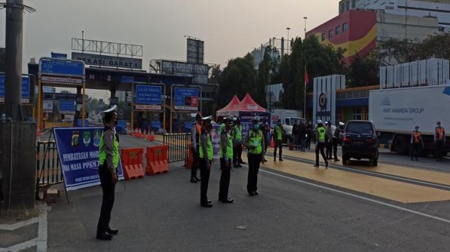 GTO Bekasi Barat dan Timur Menuju Jakarta Ditutup Sore Ini