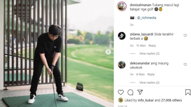 Potret Doni Salmanan viral karena bagi-bagi uang [Instagram/donisalmanan]