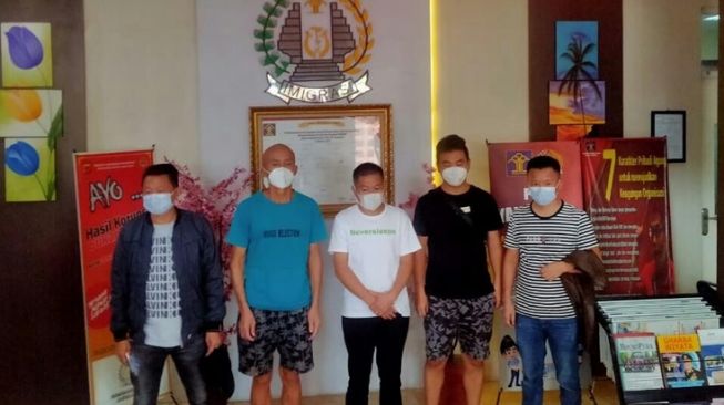 Tiga WNA China yang Ditangkap di Sukabumi Bakal Dideportasi