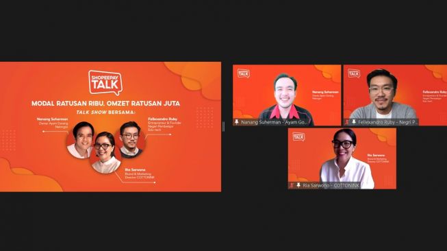 Modal Ratusan Ribu, ShopeePay Talk Beberkan Rahasia Bangun Bisnis hingga Sukses