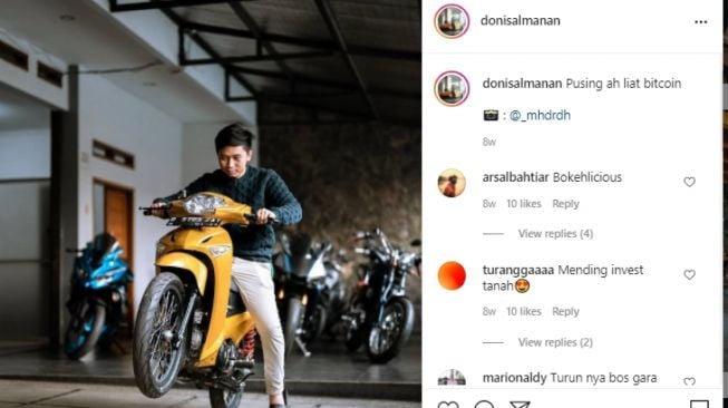 Potret Doni Salmanan viral karena bagi-bagi uang [Instagram/donisalmanan]