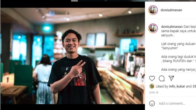 Potret Doni Salmanan viral karena bagi-bagi uang [Instagram/donisalmanan]