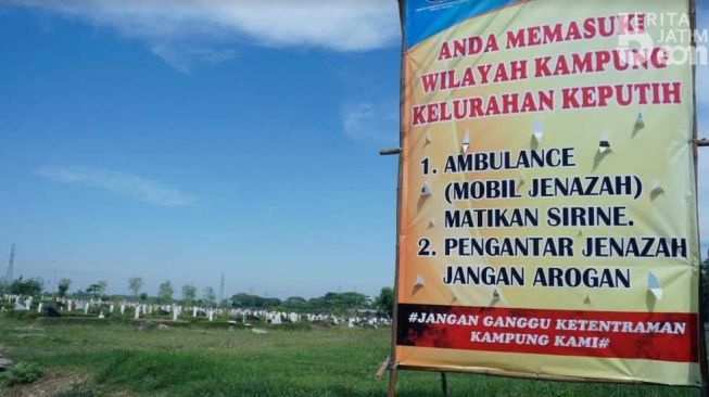 Warga Keputih Surabaya Imbau Sirine Mobil Jenazah Dimatikan, Dianggap Usik Ketenteraman