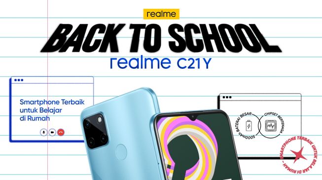 Realme C21Y. [Realme Indonesia]