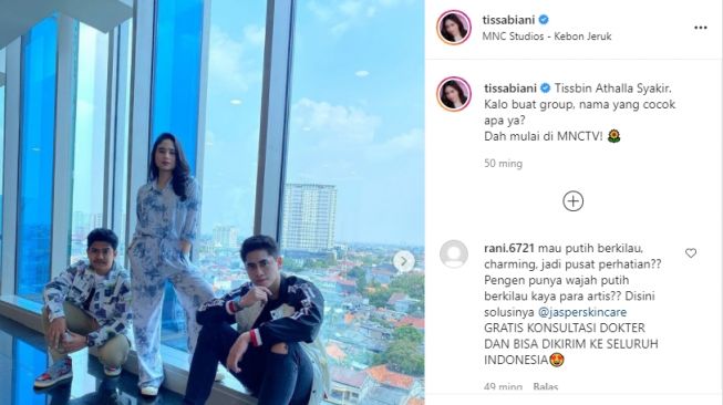 Artis cewek banyak sahabat cowok [Instagram]