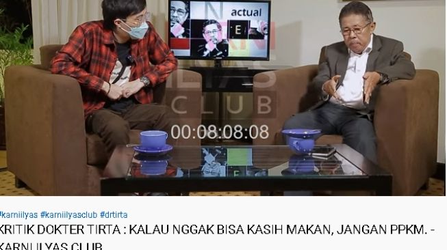 Dokter Tirta bicara soal PPKM (youtube)