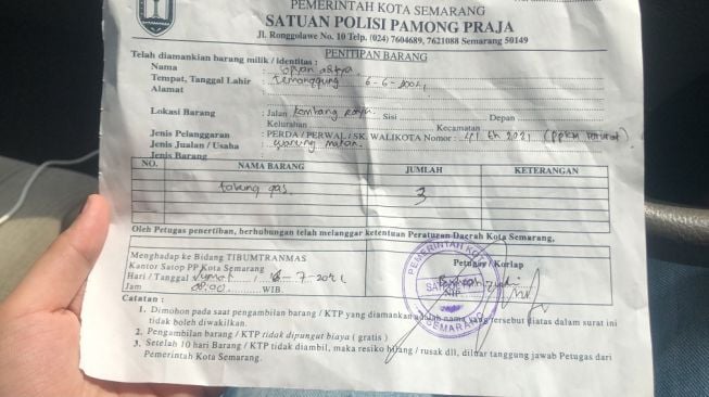 Curhat Pedagang Kecil: Sudah Patuhi Aturan PPKM Darurat, Masih Aja Diangkut Satpol PP