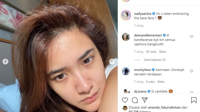 Pesona Nadya Arina pemain baru Ikatan Cinta. [Instagram]