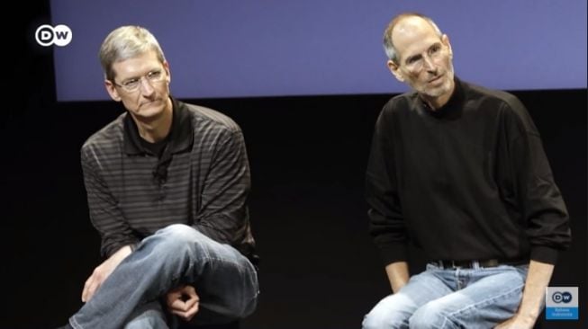 Adu Kekayaan CEO Apple Tim Cook dan Mendiang Steve Jobs, Ternyata Bagai Langit dan Bumi