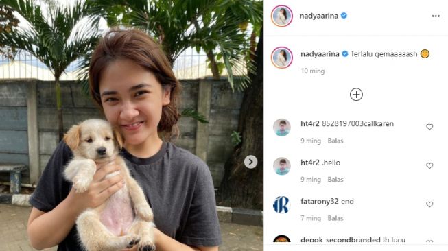 Pesona Nadya Arina pemain baru Ikatan Cinta. [Instagram]