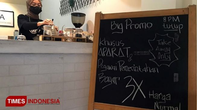 Protes PPKM Darurat, Pemilik Kafe Ini Naikan Harga Tiga Kali Lipat Khusus Aparat dan ASN