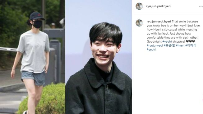 5 Gaya Pacaran Ryu Jun Yeol dan Hyeri: Lovestagram hingga Terang