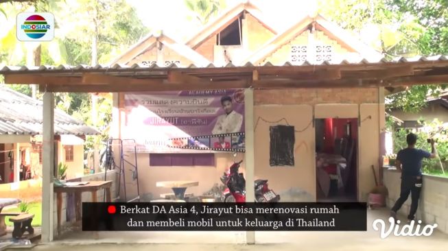 Potret rumah pedangdut sebelum direnovasi. (YouTube)