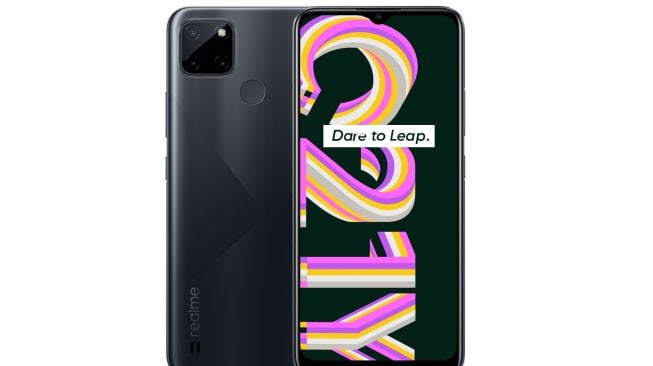 Harga Realme C21Y di Indonesia mulai Rp 1,6 juta. [Realme Indonesia]