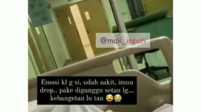 penampakan pintu di rumah sakit. (Dok. Mak_inpoh)