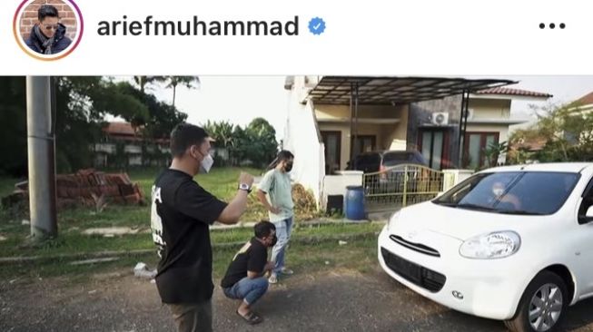 Lewat proses restorasi, proyek Arief Muhammad menghasilkan Nissan Mach yang cute [Instagram: ariefmuhammad]. 