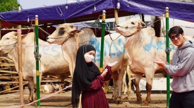 Kurban Sapi Dekat Lokasi Syuting, Rizky Billar : Tempat Saya Cari Makan