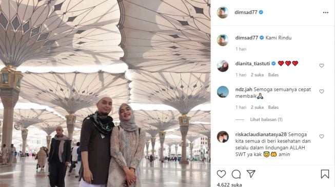 Artis rindukan lebaran haji di Mekah. [Instagram]