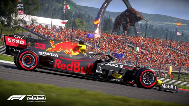 Game balap F1 2021. [Electronic Arts]