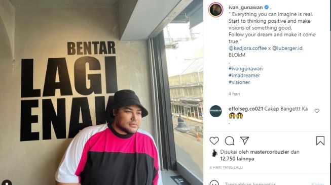 Potret terbaru Ivan Gunawan. [Instagram/ivan_gunawan]