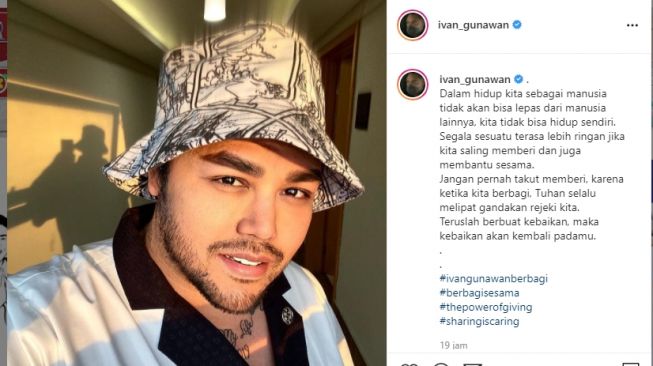 Potret terbaru Ivan Gunawan. [Instagram/ivan_gunawan]