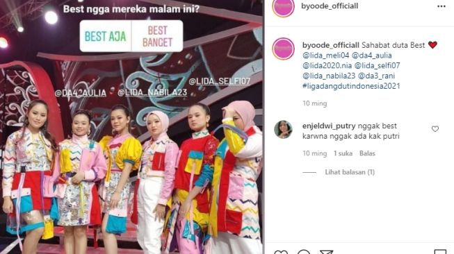 Girl group dangdut Byoode [Instagram/byoode_official]