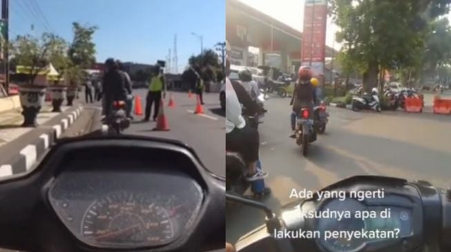 3 Aksi Viral Pemotor Bisa Lolos Penyekatan, Ngaku Mau Mancing sampai Lewat SPBU