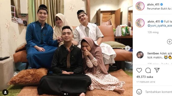 Rumah Alvin Faiz. [Instagram/alvin_411]