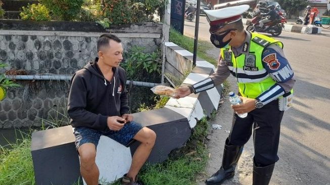 Dwi Purwanto Ditangkap di Jalan Rajawali, Ngaku Punya Ilmu Tata Surya, Perawakannya Cepak