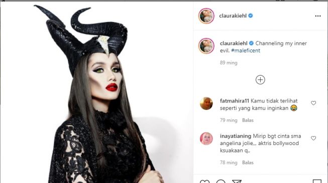 Potret Cinta Laura Cosplay beberapa karakter [Instagram/claurakiehl]