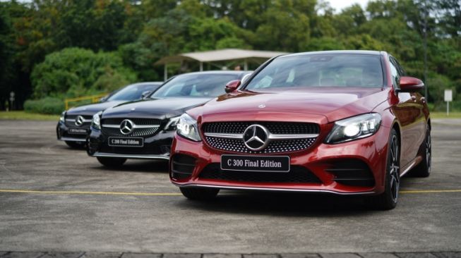 Mercedes-Benz C-Class, salah satu produk terlaris mobil premium di Tanah Air [Mercedes-Benz Distribution Indonesia].