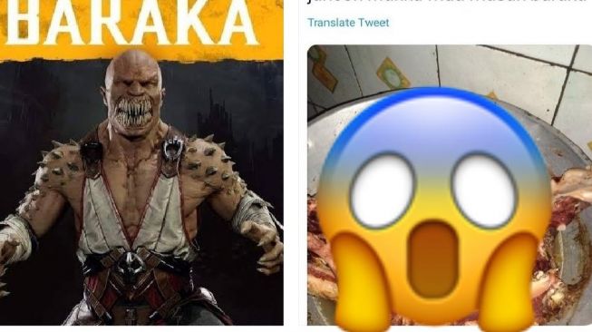 Viral Penampakan Daging Kurban Menyeramkan, Mirip Tokoh Mortal Kombat