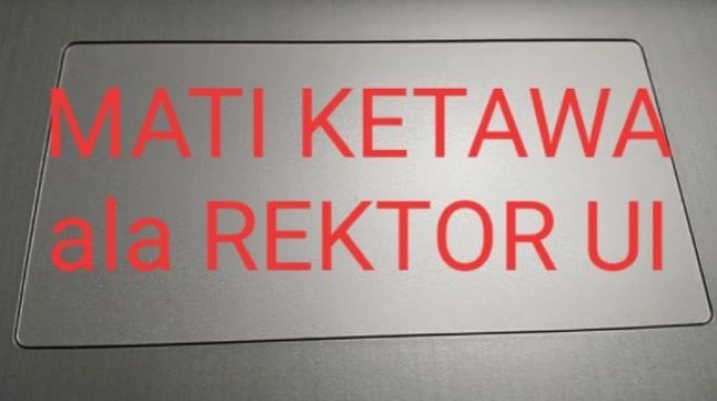 Lelucon Mati Ketawa ala Rektor UI Diteruskan Berkali-kali di WhatsApp