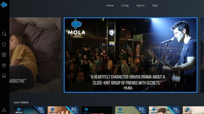 Situs Mola TV (mola.tv)