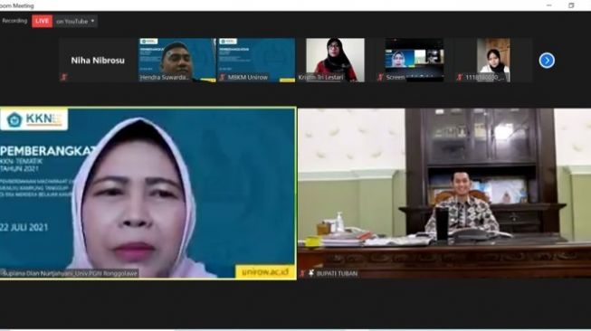 Bupati Berangkatkan Peserta KKN Unirow di Tiga Wilayah