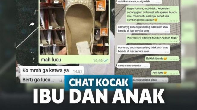 Deretan Chat Antara Ibu dan Anak Ini Beneran Kocak hingga Bikin Gemas!