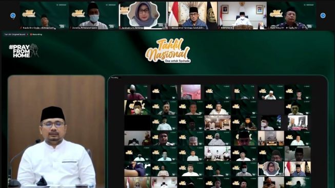 Menpora Amali Ikuti Tahlil Nasional Bersama Para Menteri dan Tokoh Agama