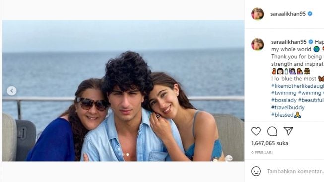 Pesona Ibrahim Ali Khan anak tiri Kareena Kapoor [Instagram]